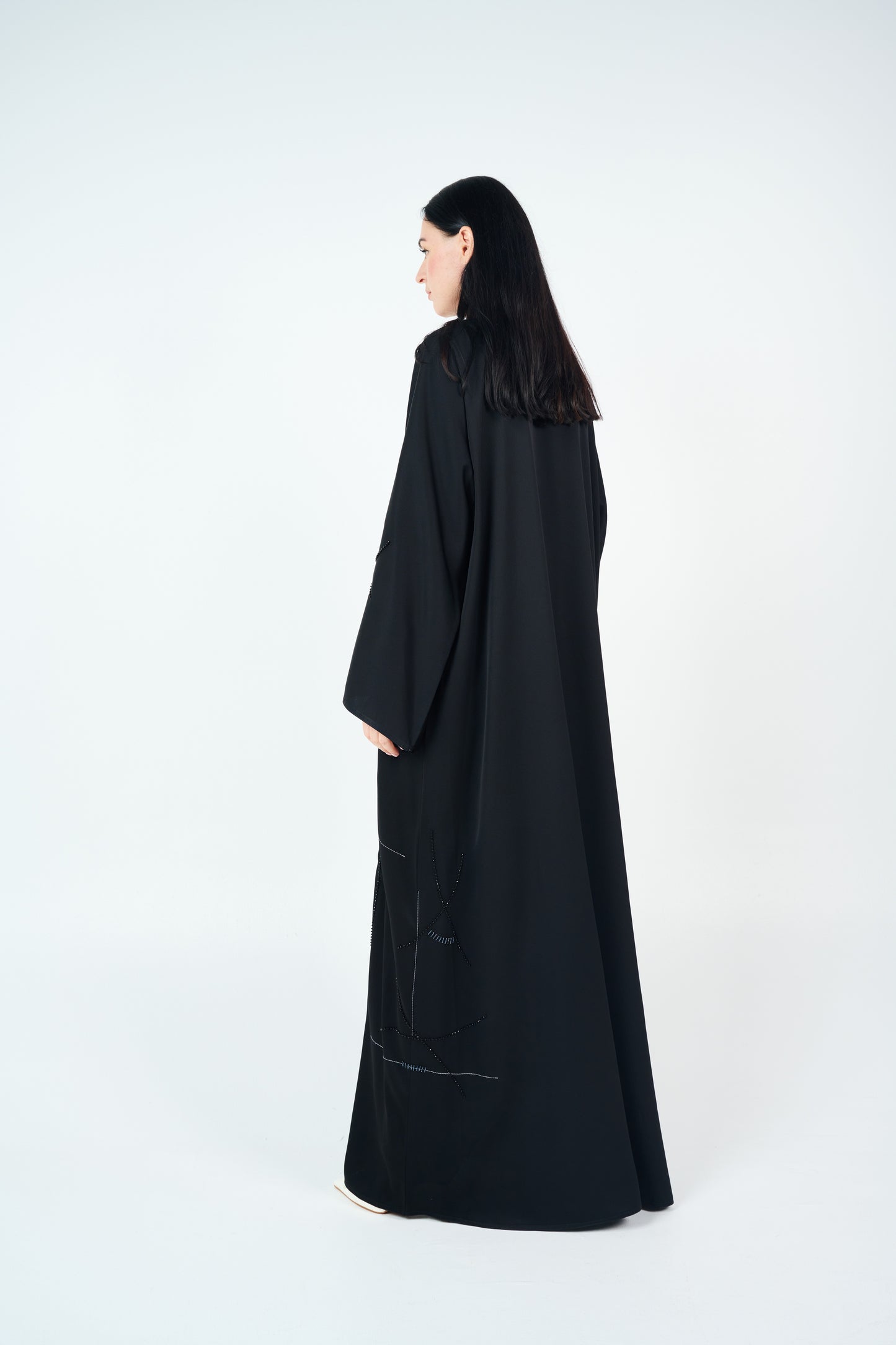 Bead-embellished Abaya