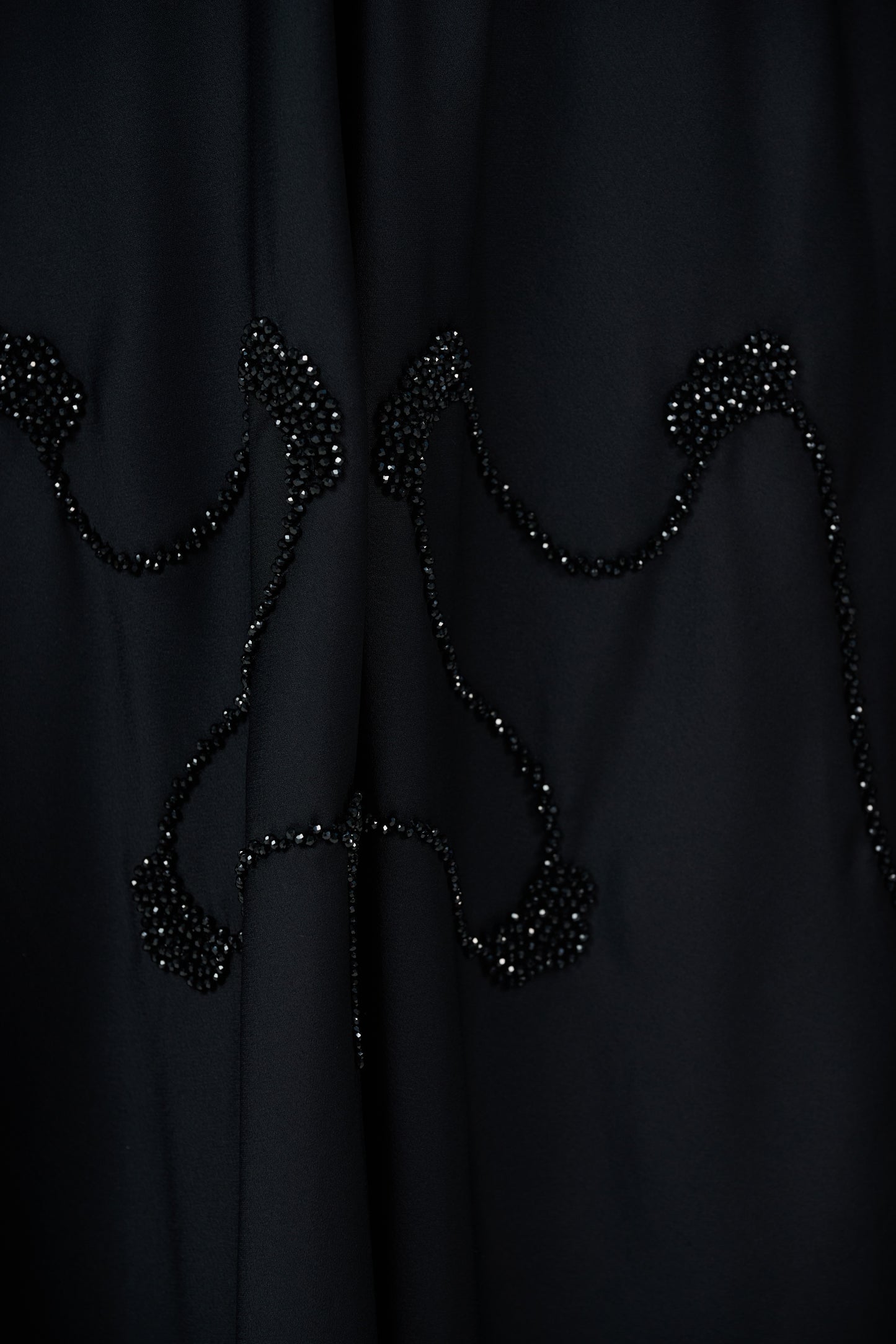 Crystal-embellished Abaya