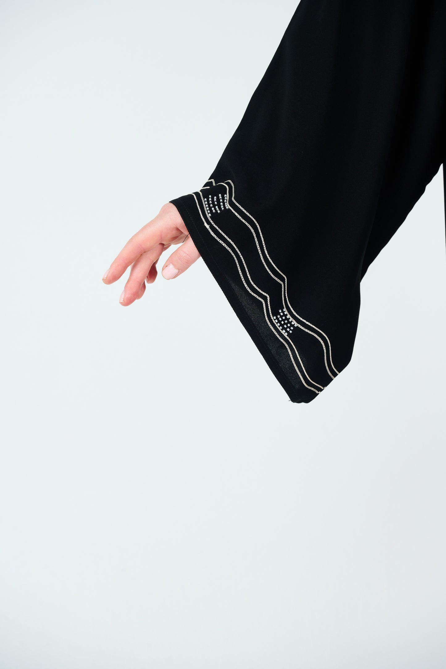 Wave - Embroidered Abaya