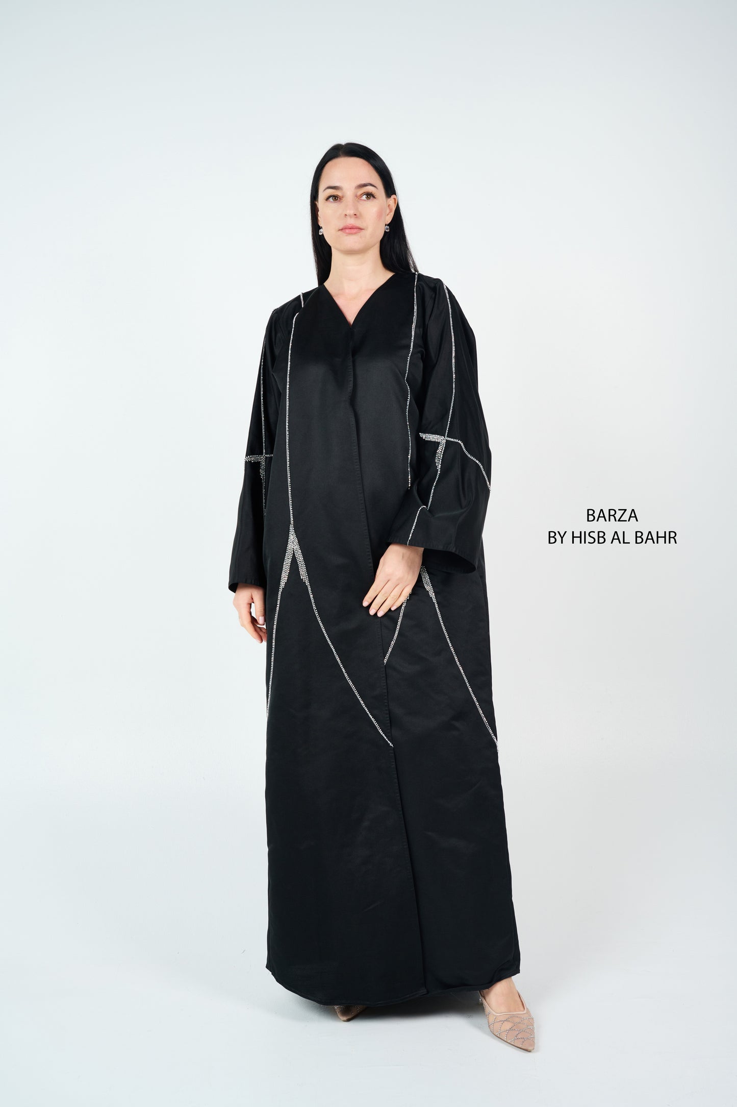 Bead-embellished Abaya