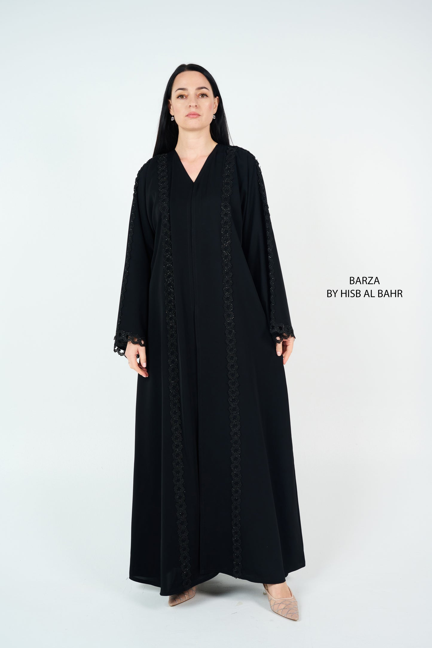 Butterfly Lace -Abaya