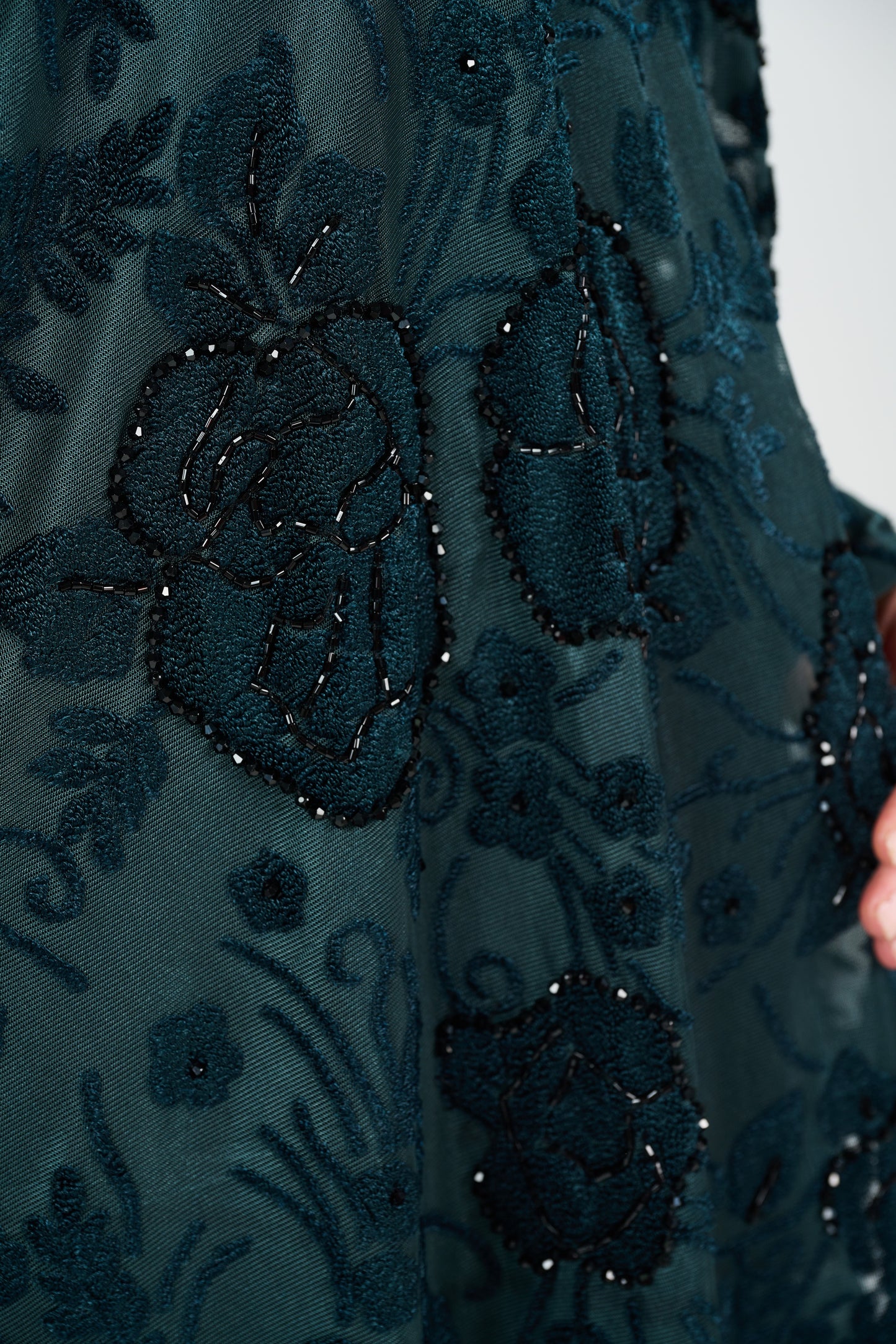 Floral Embroidered Abaya