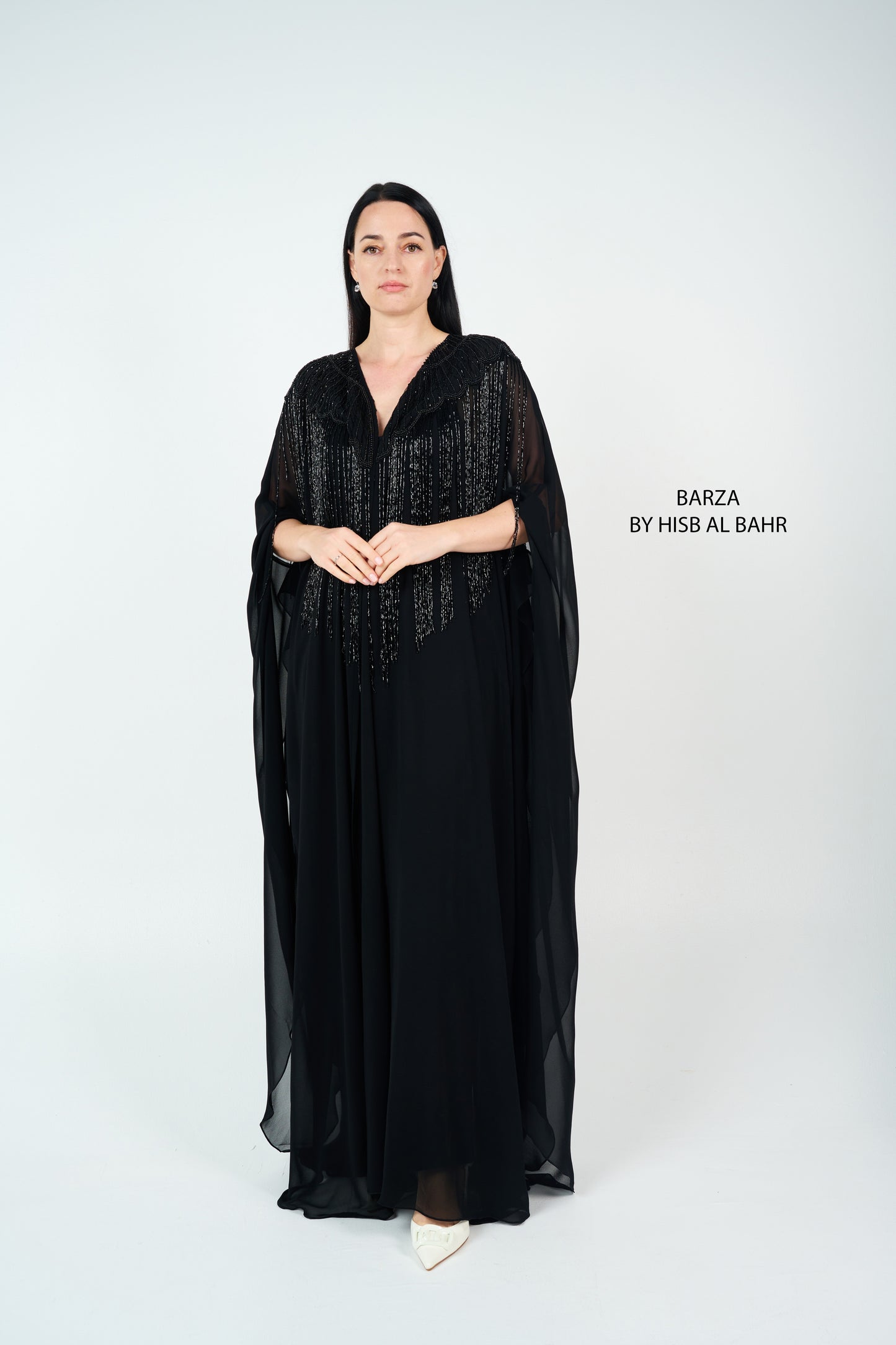 Bead - Embellished Abaya