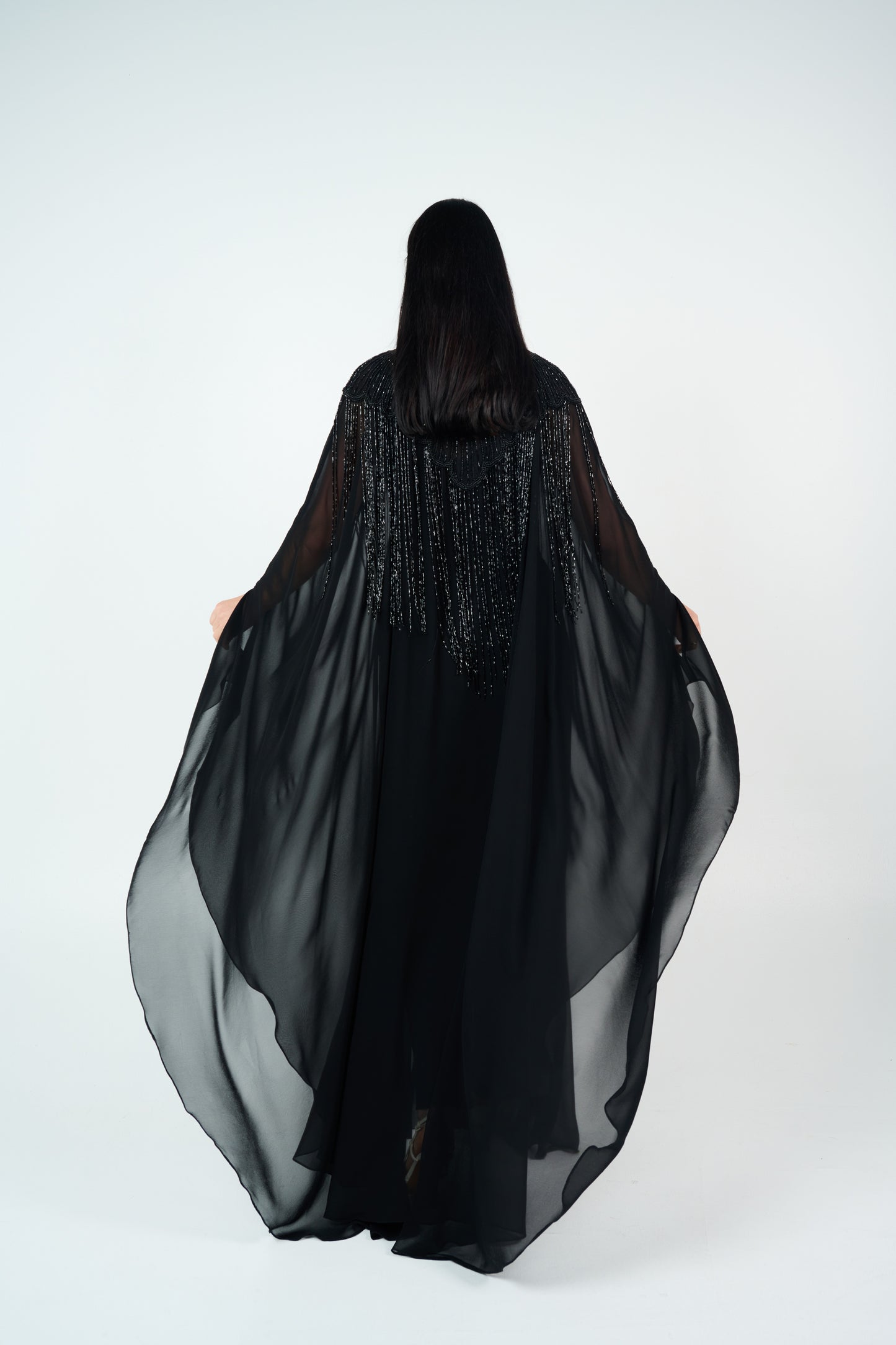 Bead - Embellished Abaya