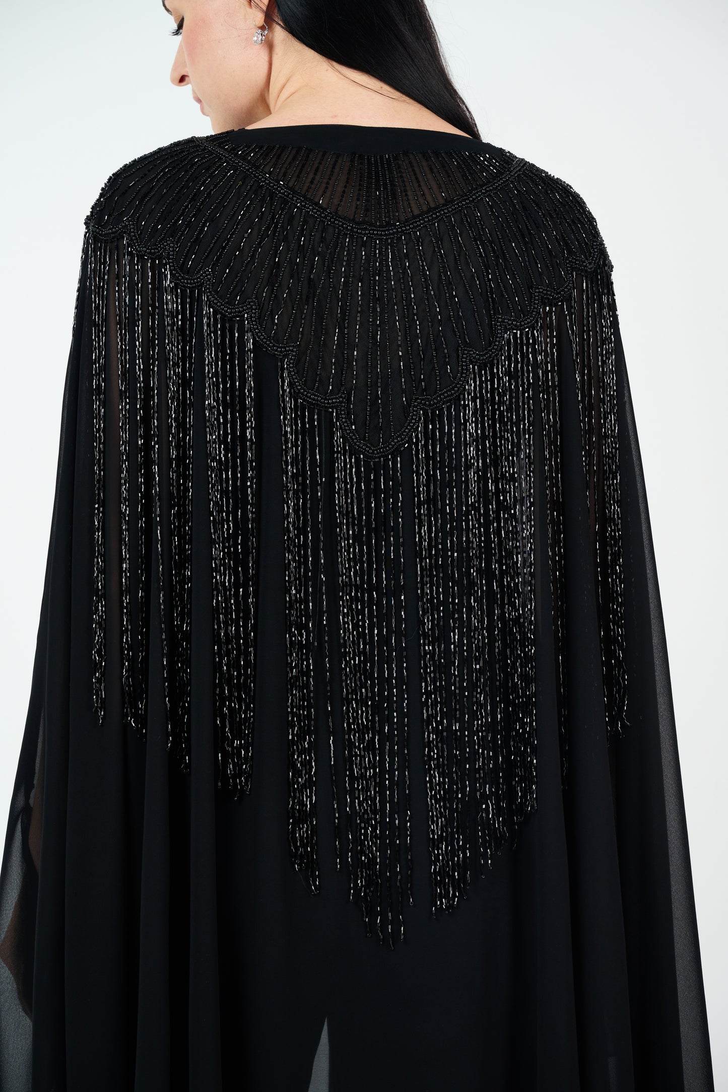 Bead - Embellished Abaya