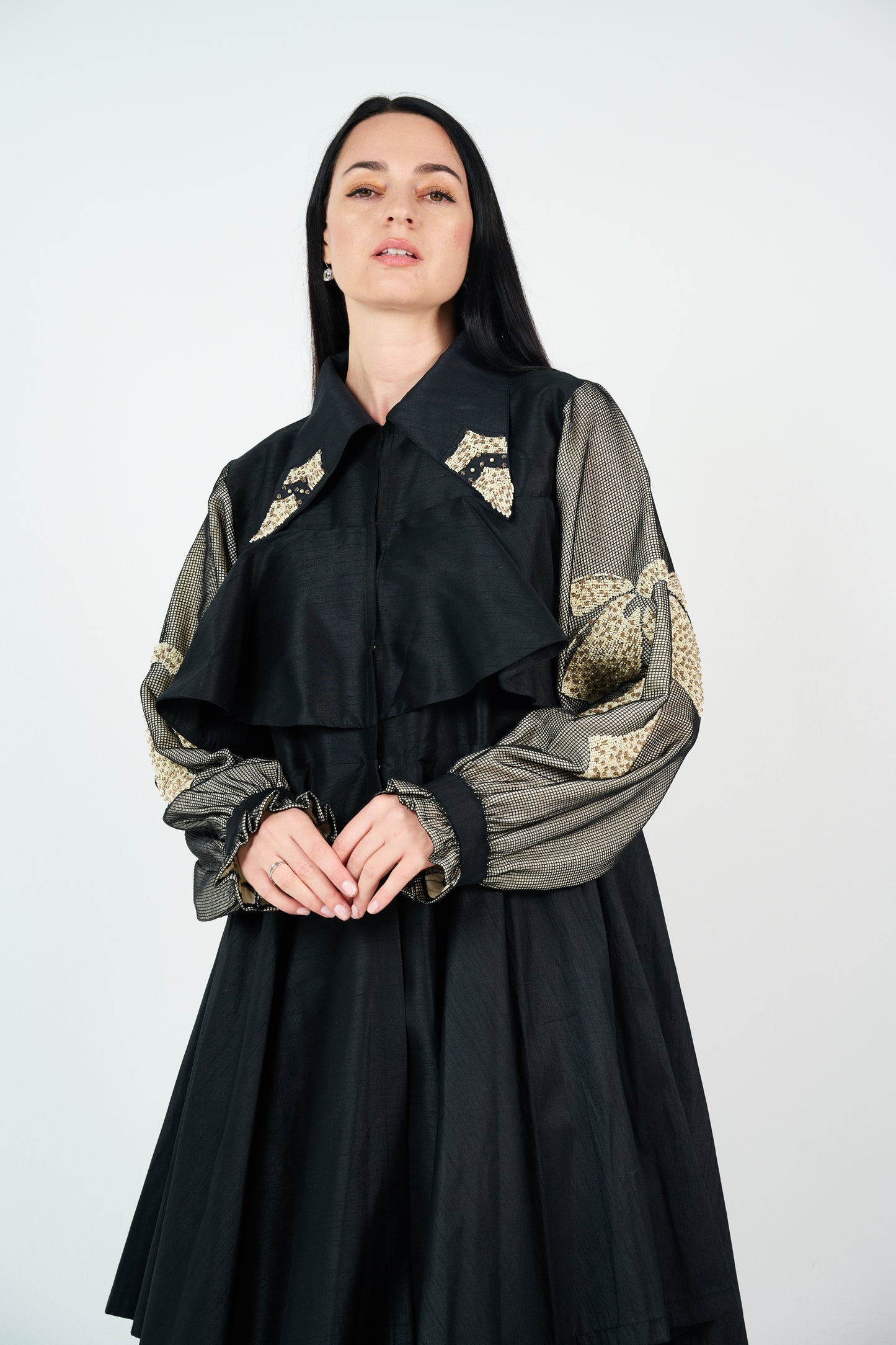 Cuff Sleeves Abaya