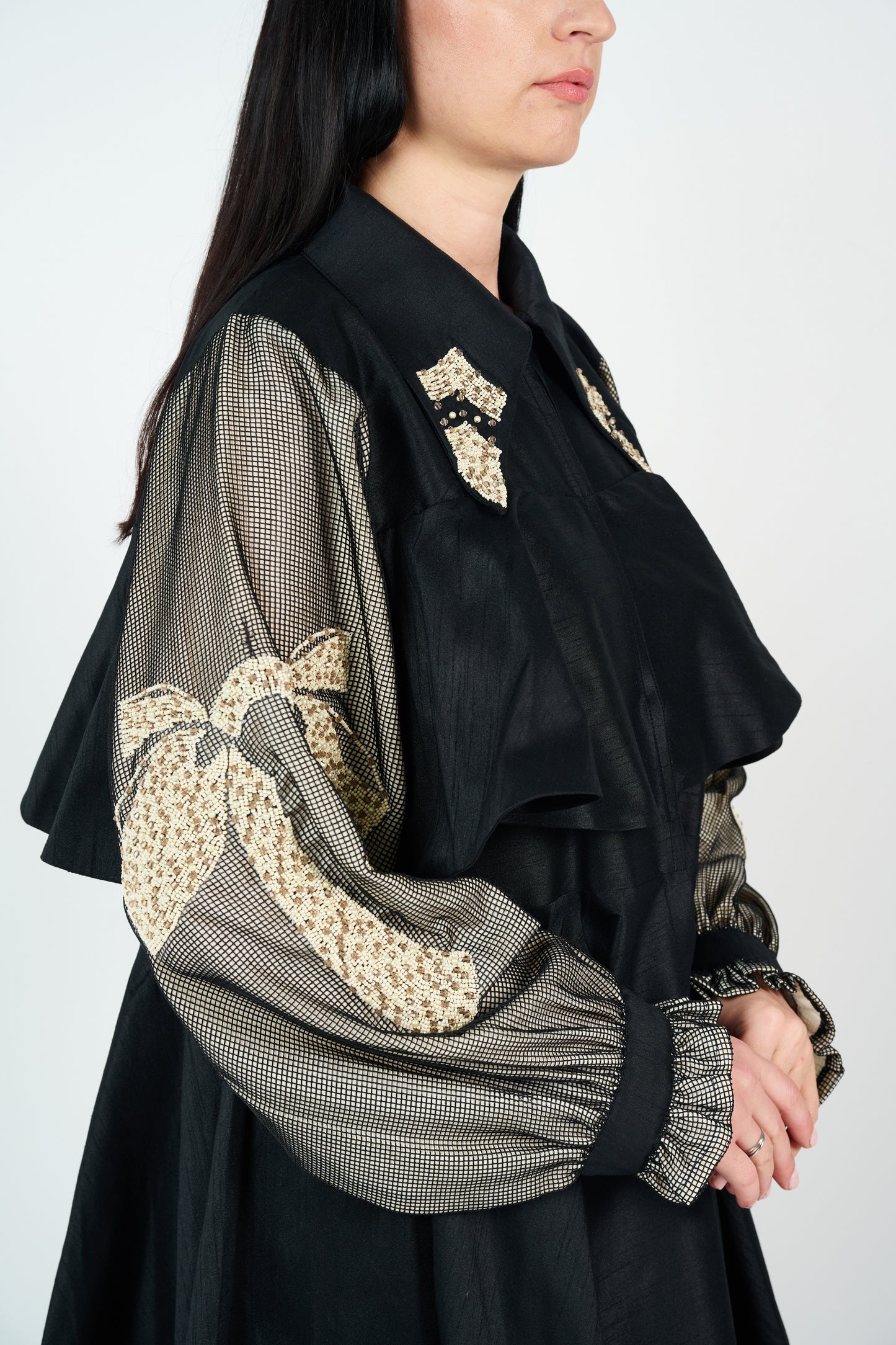 Cuff Sleeves Abaya