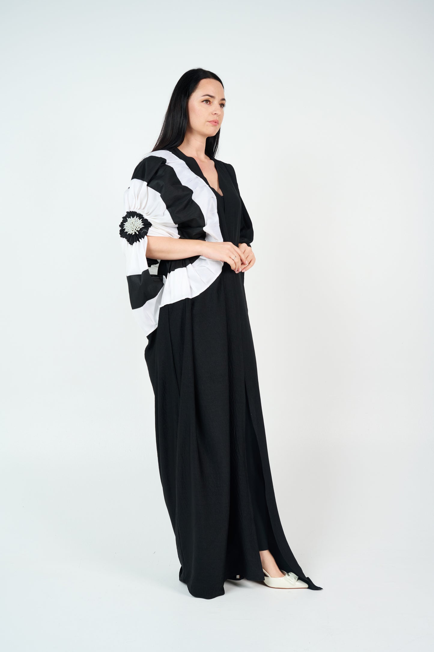 Flora design Abaya